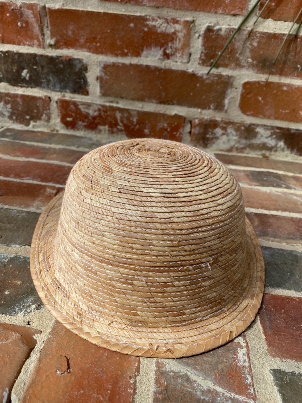 Baseball style straw hat - Picture 4 of 10